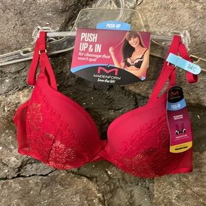 Maidenform Wonder Bra Push Up Size 34 C NWT